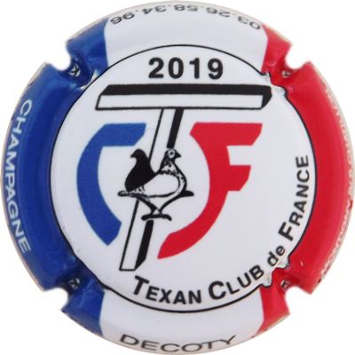 N°48 Texan club 2019, Tirage 1000 au verso
Photo René COSSEMENT
