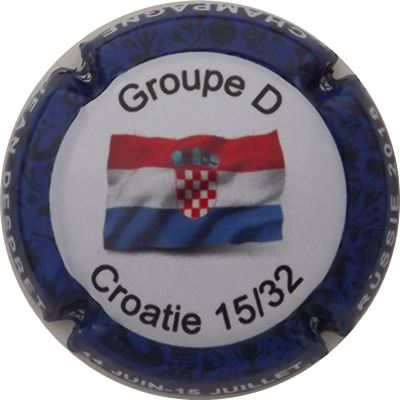 N°25 Coupe du Monde 2018, 15-32, Croatie
Photo René COSSEMENT
