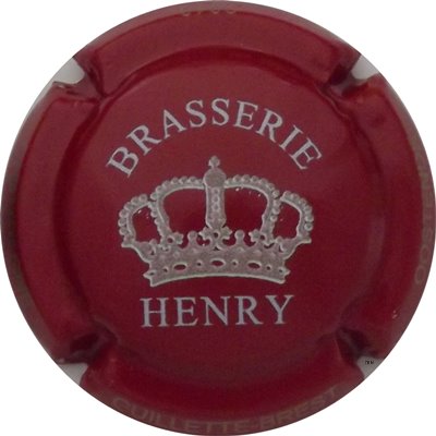 N°099a Brasserie Henry, fond rouge
Photo René COSSEMENT
