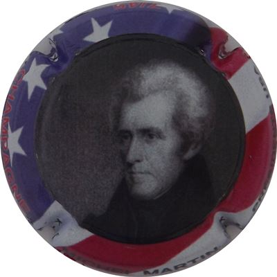 N°06 Andrew Jackson, série de 10, les présidents USA
Photo René COSSEMENT

