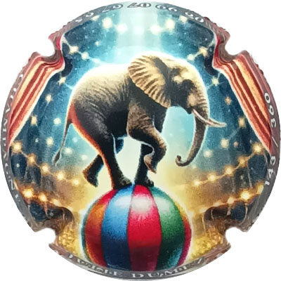 N°45a Cirque, éléhant, N°XXX-360
Photo René COSSEMENT
