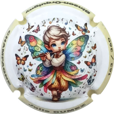 N°43d Elfe, contour jaune, N°XXX-360, série de 5
Photo René COSSEMENT
