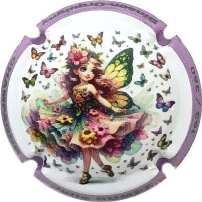 N°43c Elfe, contour violet, N°XXX-360, série de 5
Photo René COSSEMENT
