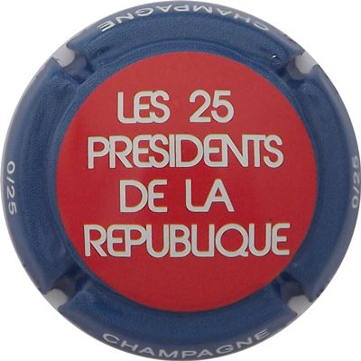 C72 00-25 Les 25 Présidents de la République
Photo René COSSEMENT

