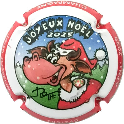 N°NR APNC 2025, Joyeux Noël, émaillée, N°XXX-240
Photo René COSSEMENT
Mots-clés: NR
