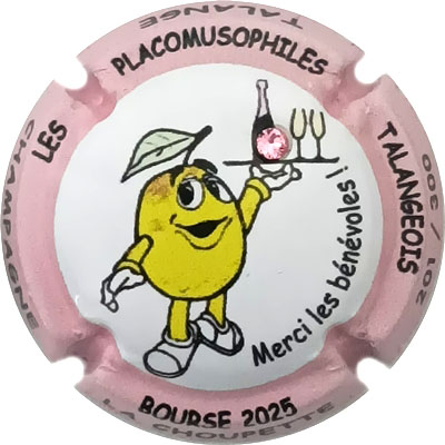 N°NR Les Placos Talangeois 2025, Contour rose, Strass, N°XXX-300
Photo René COSSEMENT
Mots-clés: NR