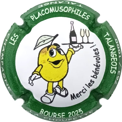 N°NR Les Placos Talangeois 2025, Contour vert, N°XXXX-1000
Photo René COSSEMENT
Mots-clés: NR