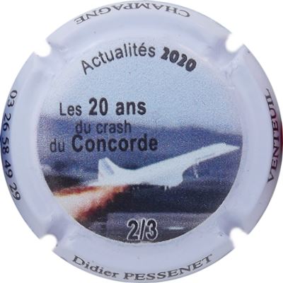 N°62a Les 20 ans du crash du Concorde, 2-3, N°XXX-300
Photo René COSSEMENT

