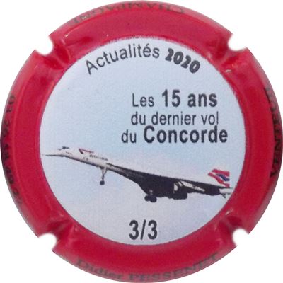 N°62b Les 15 ans du dernier vol du Concorde, 3-3, N°XXX-300
Photo René COSSEMENT
