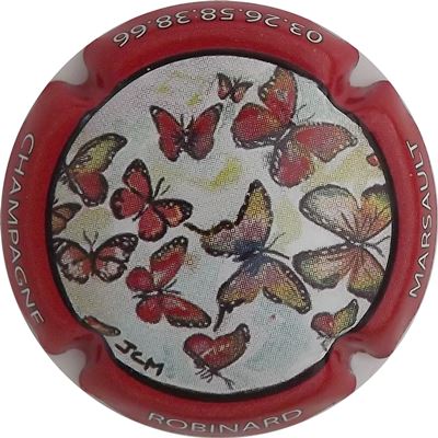 N°22a Série de 3 (papillons), contour rouge
Photo René COSSEMENT
