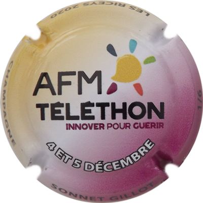 N°14f AFM TELETHON 2020 Jaune et violet
Photo René COSSEMENT
