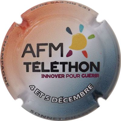 N°14j AFM TELETHON 2020 Orange et bleu
Photo René COSSEMENT
